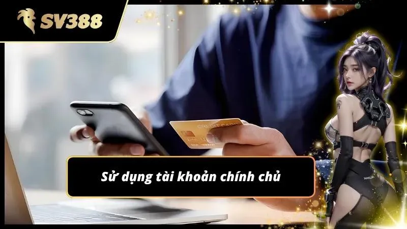Thông tin chính chủ giúp quá trình diễn ra nhanh chóng